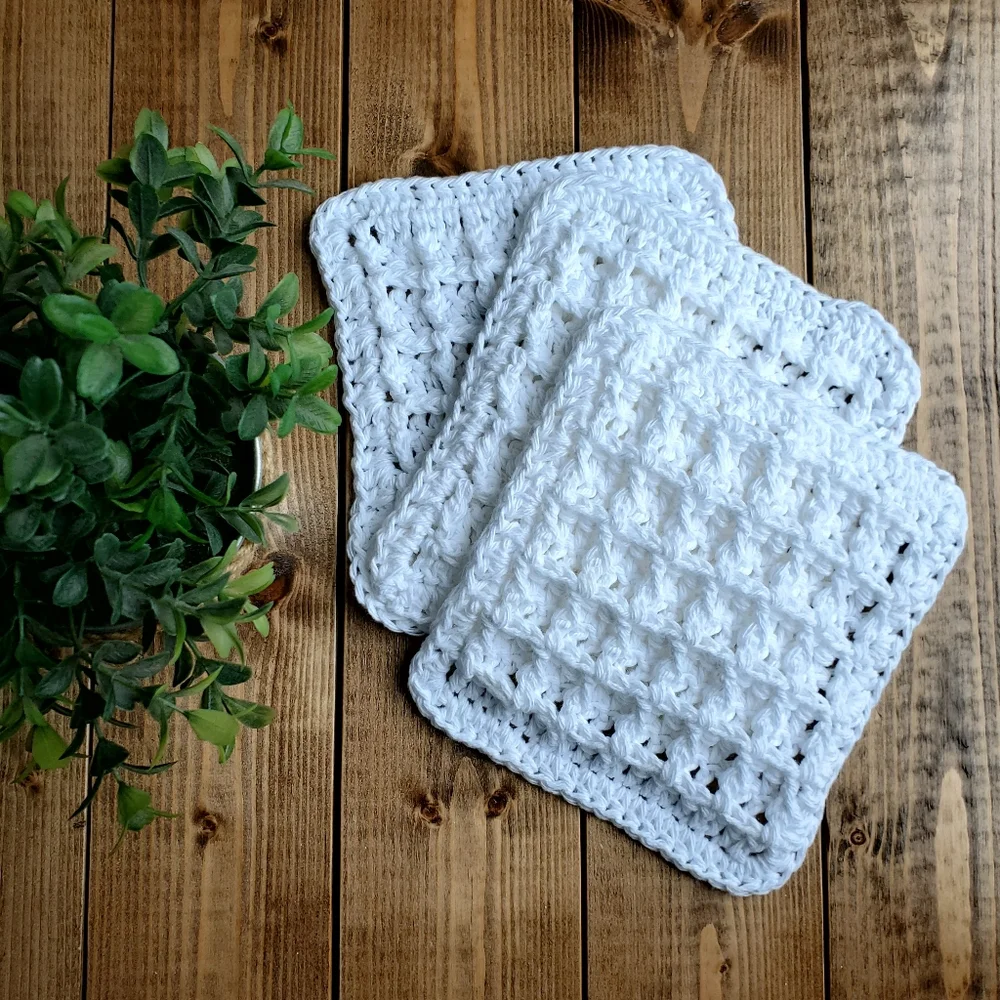 Crochet washcloths
